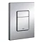 Grohe Skate Cosmopolitan WC Wall Flush Plate - Titanium - 38732BR0 Large Image