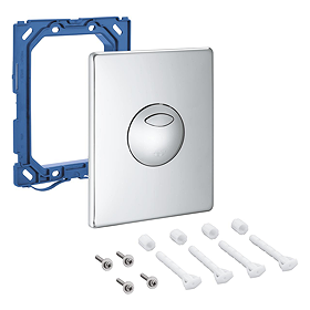 Grohe Skate Flush Plate - Chrome