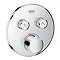 Grohe SmartControl Round 2 Outlet Concealed Mixer Trim - 29145000 Large Image