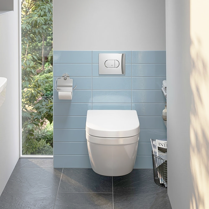 Grohe Solido 0.82m Frame / Euro Compact Rimless Complete WC 5 in 1 Pack