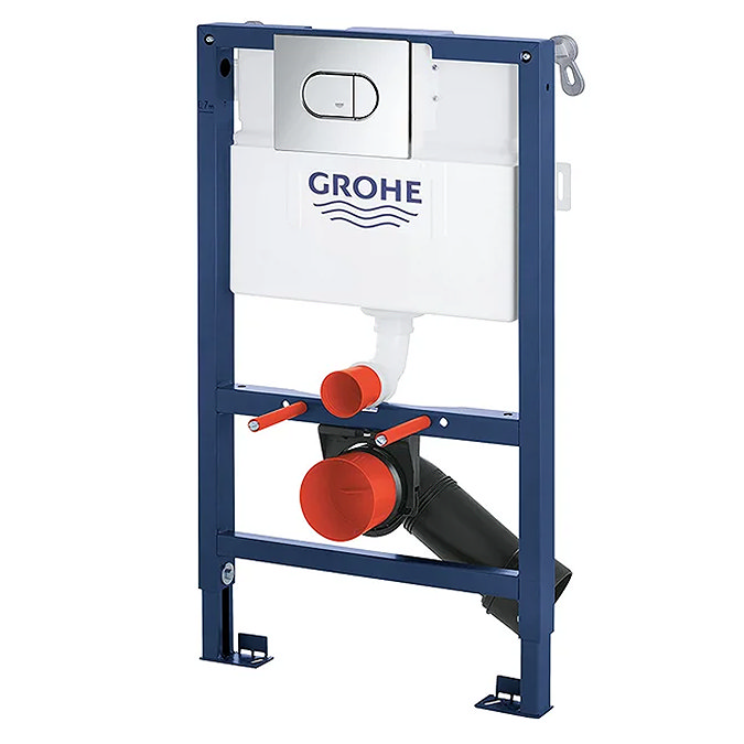 Grohe Solido 0.82m Frame / Euro Rimless Complete WC 5 in 1 Pack