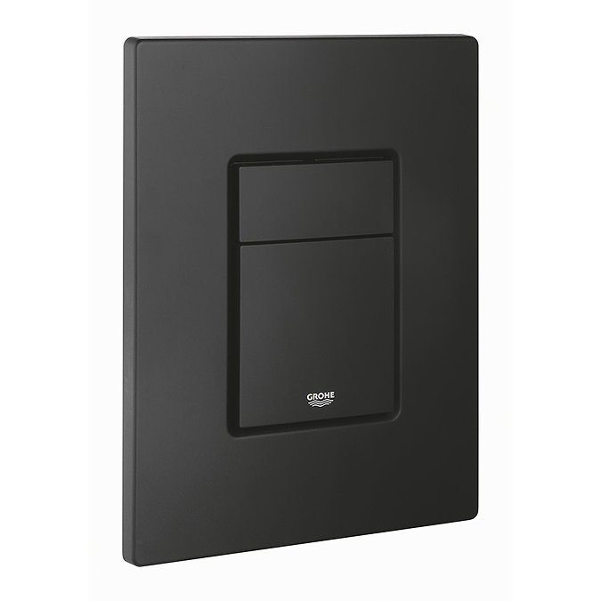 Grohe Solido 1.13m 3-in-1 Set Support Frame for Wall Hung WC with Even Black Flush Plate - 38811KF0 
