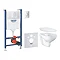 Grohe Solido Bau Ceramic Rimless 5-in-1 Pack - 39888000  In Bathroom Large Image