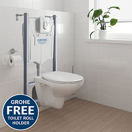 Grohe Solido Bau Ceramic Rimless 5-in-1 Pack