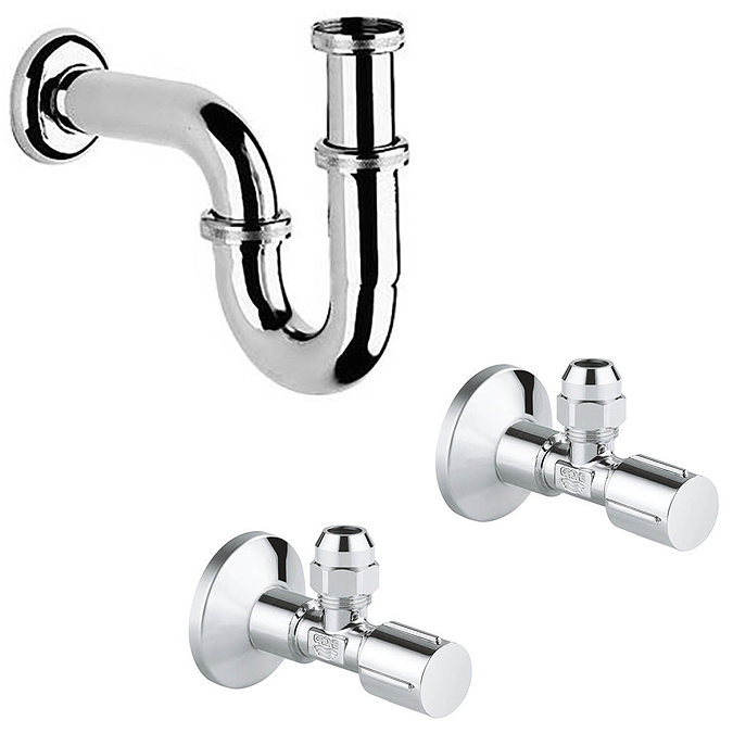 Grohe Solido Bau/Nova Cosmo COMPLETE Wall Hung Bathroom Suite  Newest Large Image