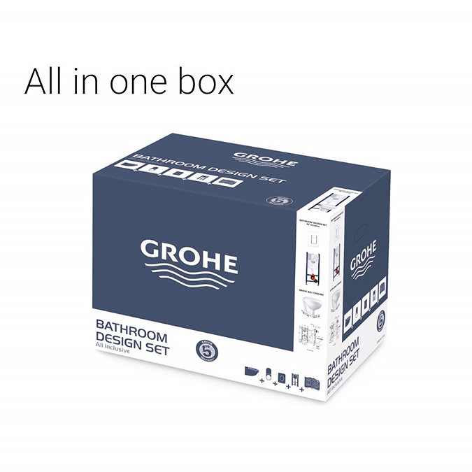 Grohe Solido Bau / Skate Cosmo Complete WC 5 in 1 Pack additional Large Image