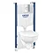 Grohe Solido Compact Bau Ceramic Rimless 5-in-1 Pack - 39900000 Large Image