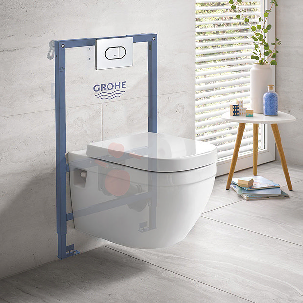 Grohe Solido Euro / Arena Cosmo Complete WC 4-in-1 Pack Large Image