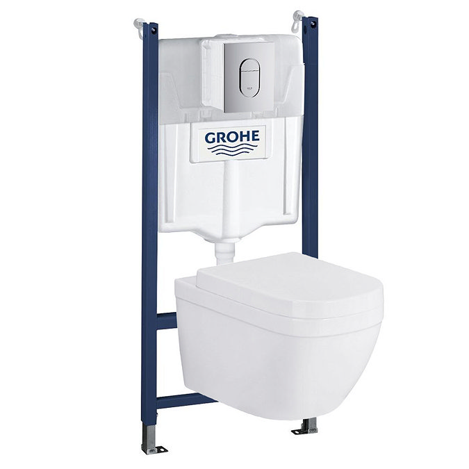 Grohe Solido Euro/Arena Wall Hung Bathroom Suite  Profile Large Image