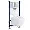 Grohe Solido Euro/Arena Wall Hung Bathroom Suite  Profile Large Image