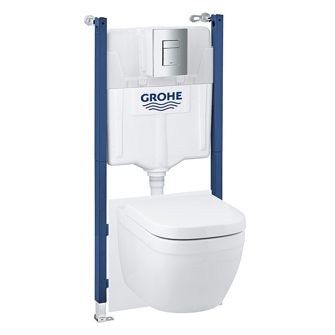 Grohe Solido Euro Ceramic Compact 5-in-1 Pack - 39891000  Standard Large Image