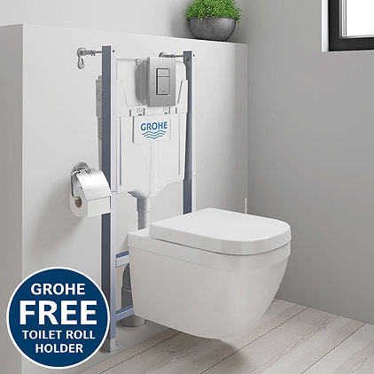 Grohe Solido Euro Ceramic Compact 5-in-1 Pack