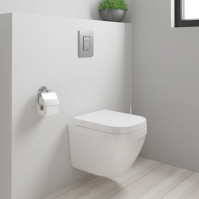 Grohe Solido Euro Ceramic Compact Rimless 5-in-1 Pack - 39890000 Profile Large Image