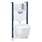 Grohe Solido Euro Ceramic Compact Rimless 5-in-1 Pack - 39890000  Newest Large Image