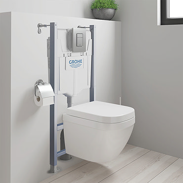 Grohe Solido Euro Ceramic Compact Rimless 5-in-1 Pack - 39890000  Profile Large Image