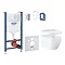 Grohe Solido Euro Ceramic Rimless 6-in-1 Pack - 39889000 In Bathroom Large Image