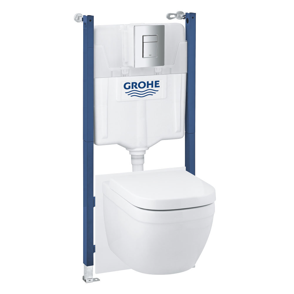 Grohe Solido Euro Ceramic Rimless 6-in-1 Pack - 39889000