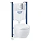 Grohe Solido Euro Ceramic Rimless 6-in-1 Pack - 39889000  Newest Large Image