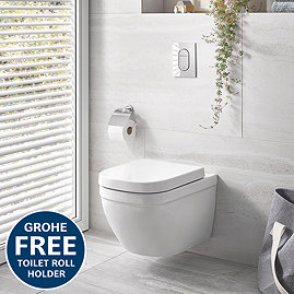 Grohe Solido Euro / Small Plate Complete WC 5 in 1 Pack