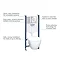 Grohe Solido Nova Cosmopolitan Complete WC 4 in 1 Pack - 38950000 Profile Large Image