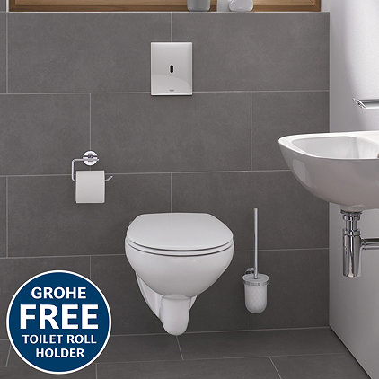 Grohe Solido Tectron Bau E / Bau Rimless Complete WC 5 in 1 Pack