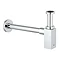 Grohe Square Basin Bottle Trap - 40564000 Large Image