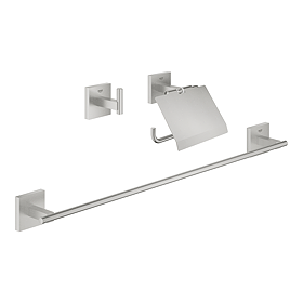 Grohe Start Cube 3-in-1 Guest Accessories Set - Supersteel