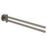 Grohe Start Double Towel Bar - Brushed Anthracite