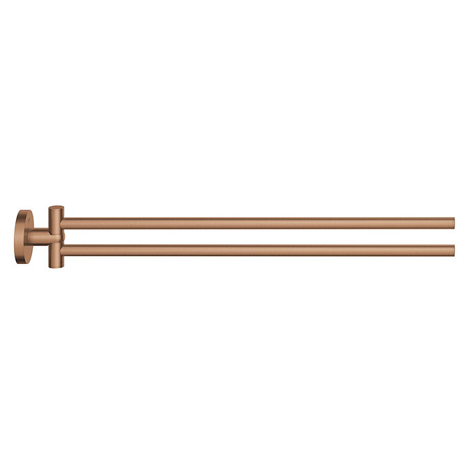Grohe Start Double Towel Bar - Brushed Bronze