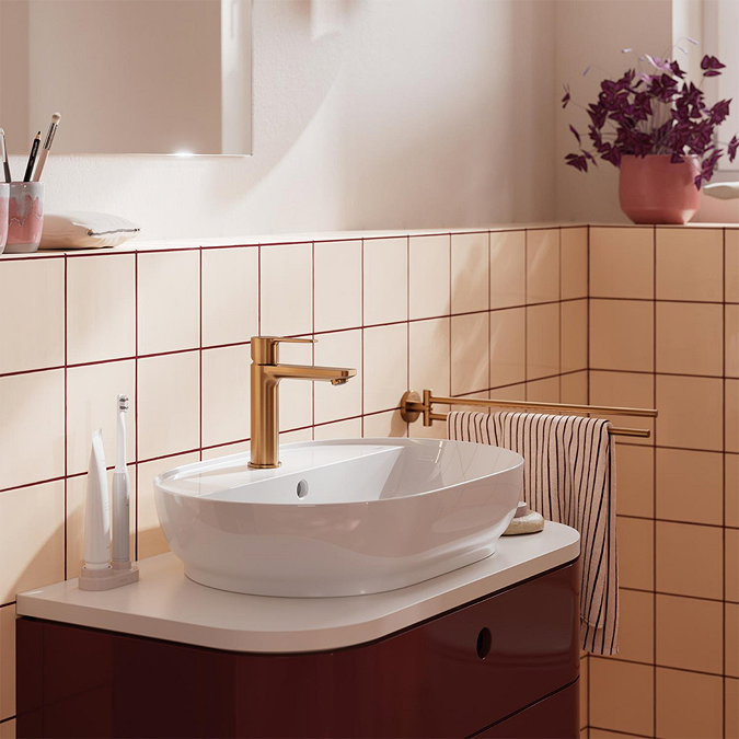 Grohe Start Double Towel Bar - Brushed Bronze