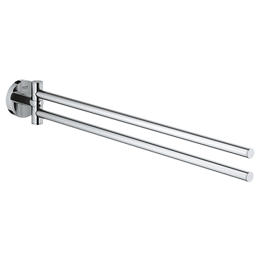 Grohe Start Double Towel Bar - Chrome