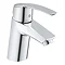 Grohe Start Edge Mono Basin Mixer with Push-Open Waste Set - 24313001 Large Image