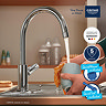 Grohe QuickFix Start Edge Single Lever Kitchen Sink Mixer