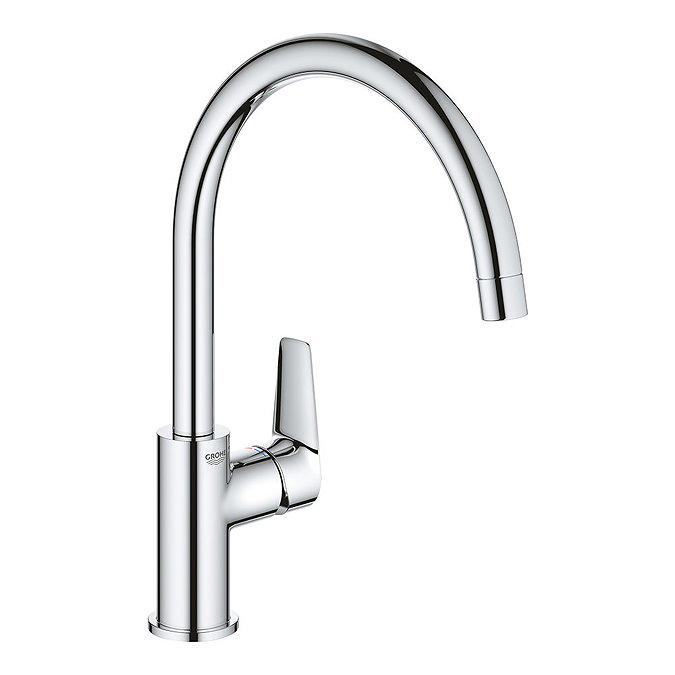 Grohe QuickFix Start Edge Single Lever Kitchen Sink Mixer