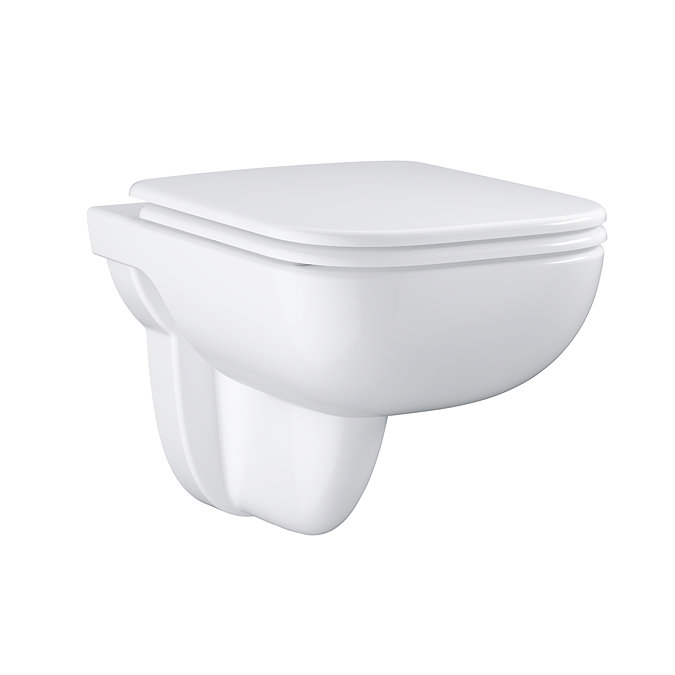 Grohe Start Edge Wall Hung Toilet + Soft Close Seat - 39815000