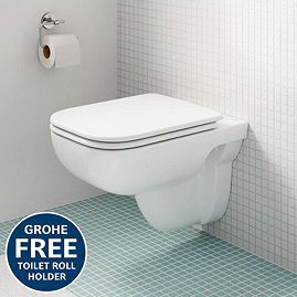 Grohe Start Edge Wall Hung Toilet + Soft Close Seat - 39815000