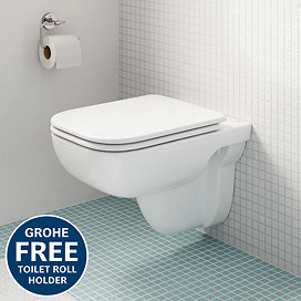Grohe Start Edge Wall Hung Toilet + Soft Close Seat - 39815000