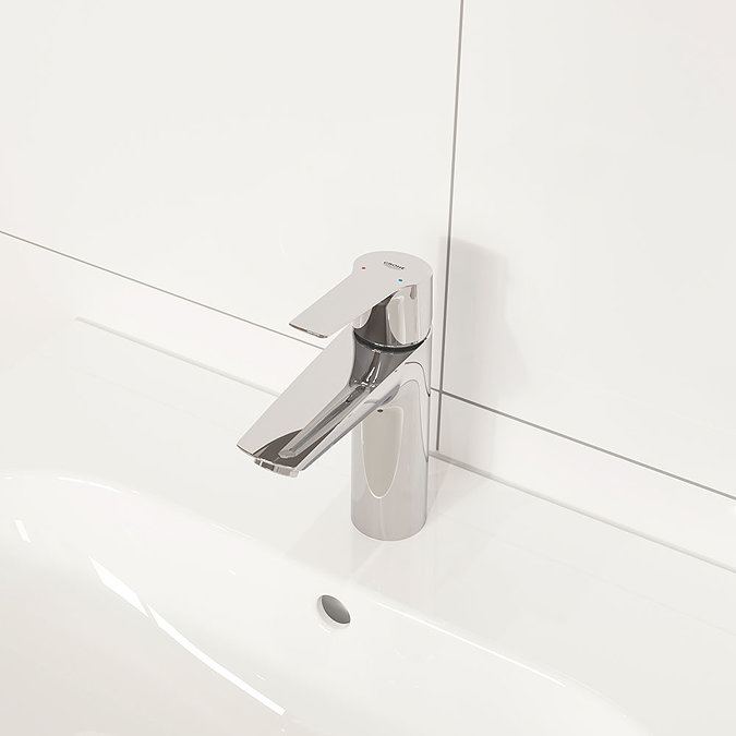 Grohe Start M-Size Mono Basin Mixer with Pop-up Waste - 23455002  In Bathroom Large Image