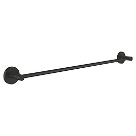 Grohe Start QuickFix 600mm Towel Rail - Matt Black
