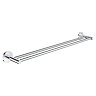 Grohe Start QuickFix Double 600mm Towel Rail - Chrome