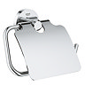 Grohe Start QuickFix Toilet Paper Holder with Cover - Chrome
