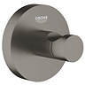 Grohe Start QuickFix Robe Hook - Brushed Anthracite