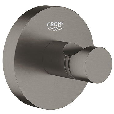 Grohe Start QuickFix Robe Hook - Brushed Anthracite
