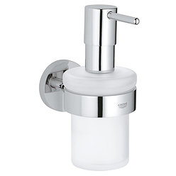 Grohe Start QuickFix Soap Dispenser with Holder - Chrome