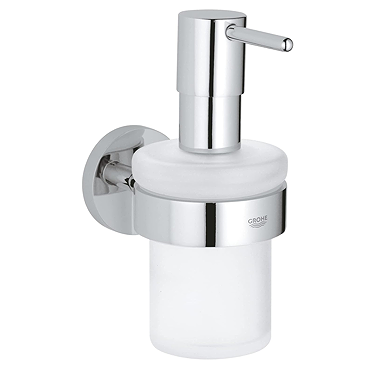 Grohe Start QuickFix Soap Dispenser with Holder - Chrome