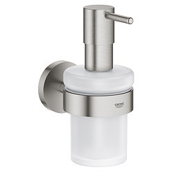 Grohe Start QuickFix Soap Dispenser with Holder - Supersteel
