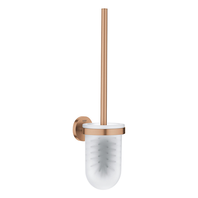Grohe Start QuickFix Toilet Brush Set - Brushed Bronze