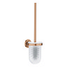 Grohe Start QuickFix Toilet Brush Set - Brushed Bronze