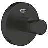 Grohe Start QuickFix Robe Hook - Matt Black