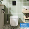 Grohe Start Round Ceramic Wall Hung Pan with Soft close Seat